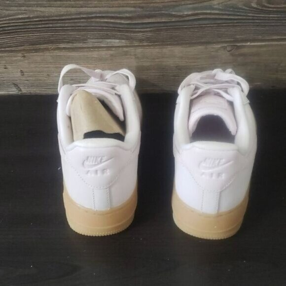 New Nike Air Force 1 Womens Pastel Pink Sneakers Size 8 Streetwear Classic - Picture 5 of 9
